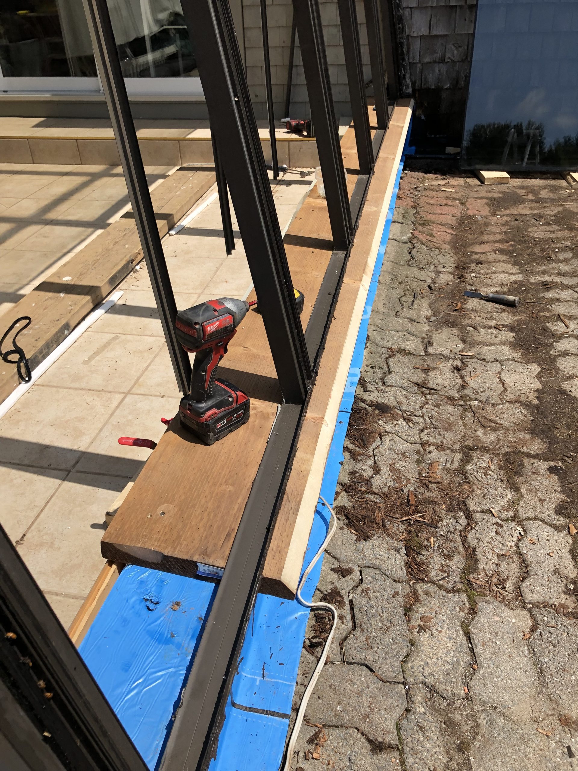 pourriture sans démantèlement de solarium